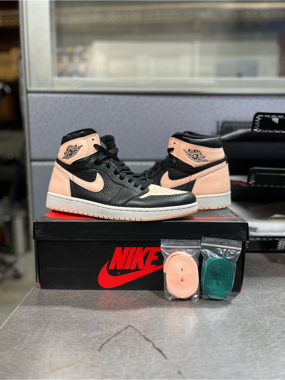 Air Jordan 1 Retro High “Crimson Tint” – Size 10 – Preowned Lightly Worn
